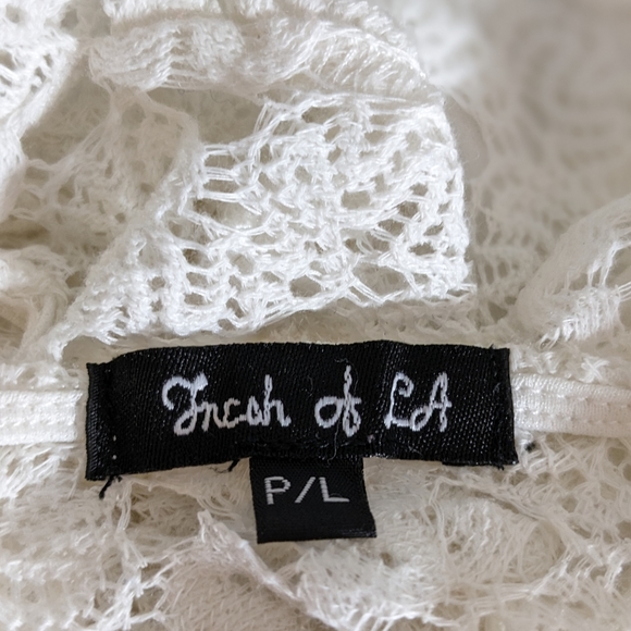 Anthropologie Fresh of LA lace Dress size P/L Adorable Women's Crocheted Dress - Picture 5 of 5